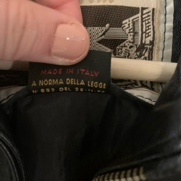 Vera Pelle Genuine Italian Leather Jacket - Picture 7 of 7